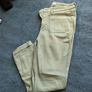 Women’s Lauren Conrad high rise skinny ankle pant in light green